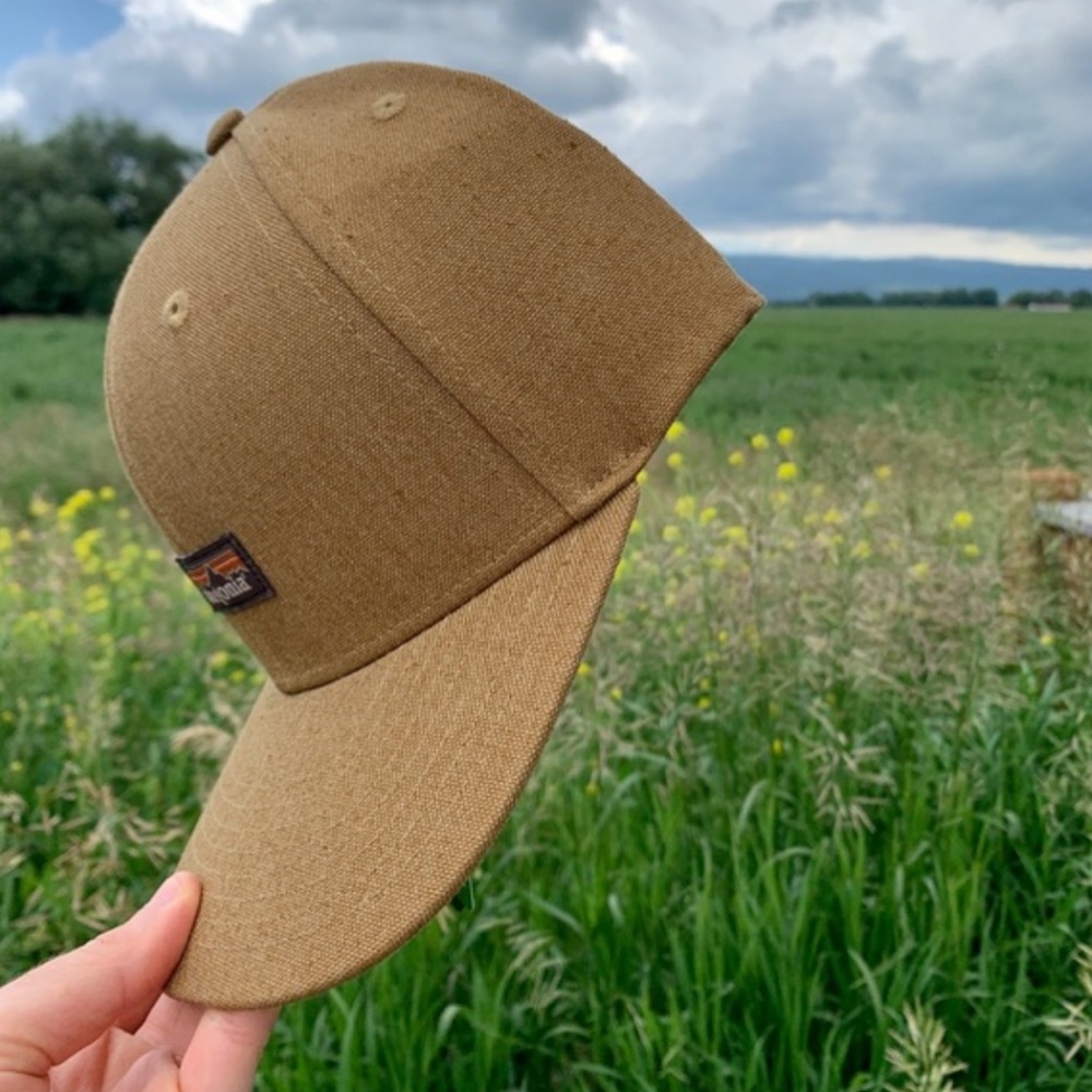 NWT Patagonia Hemp Logo Hat - Tan/Brown - Picture 2 of 4